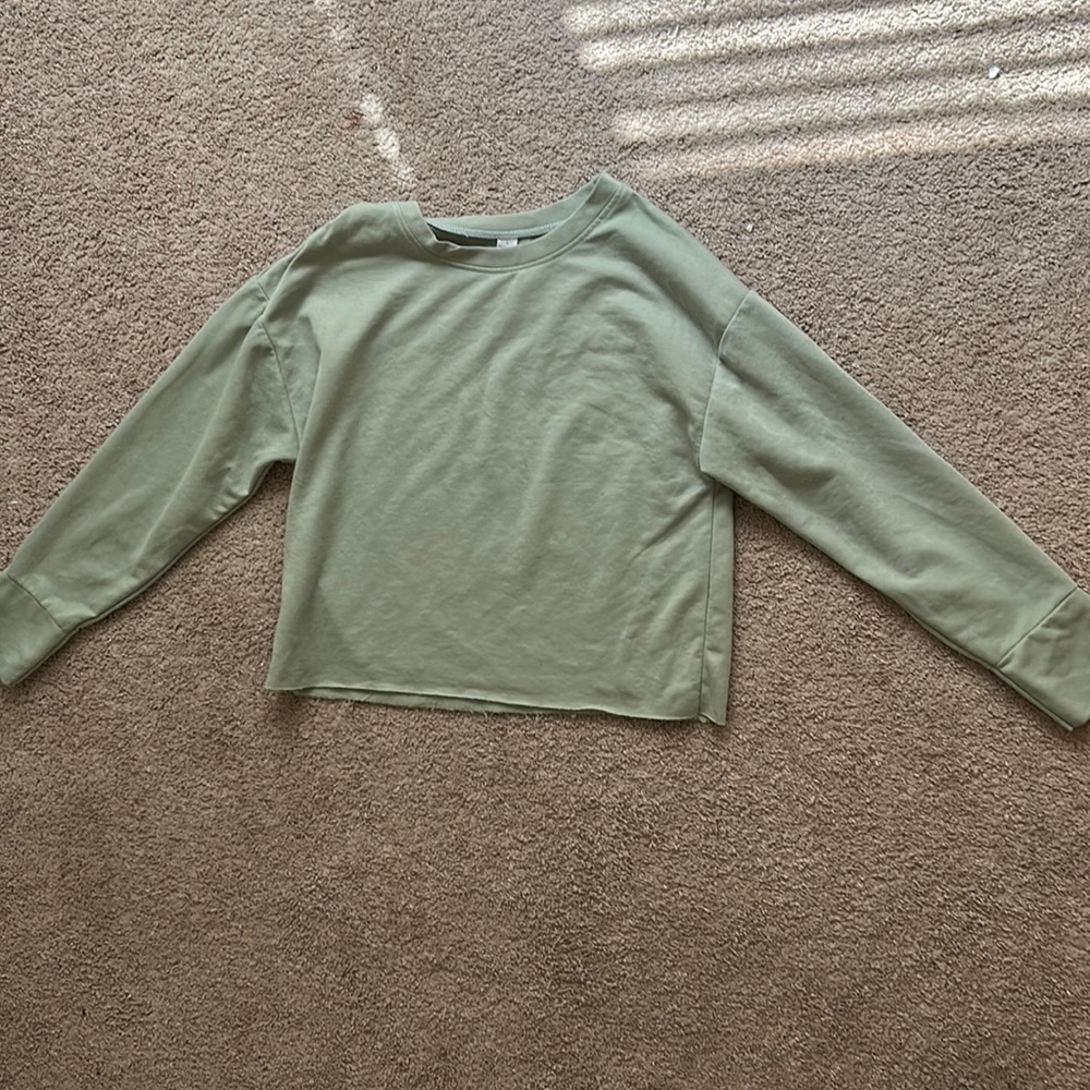 Light green sweater